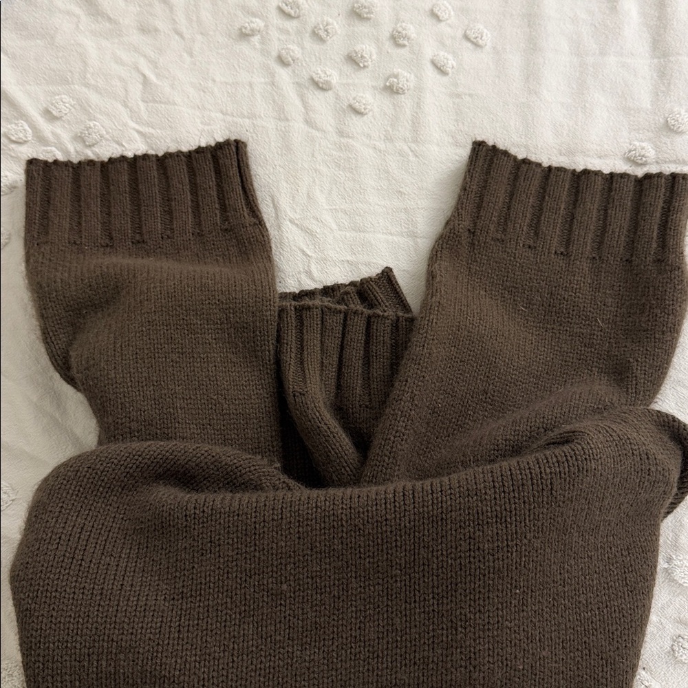 Amazon Women's Crewneck Sweater in Brown